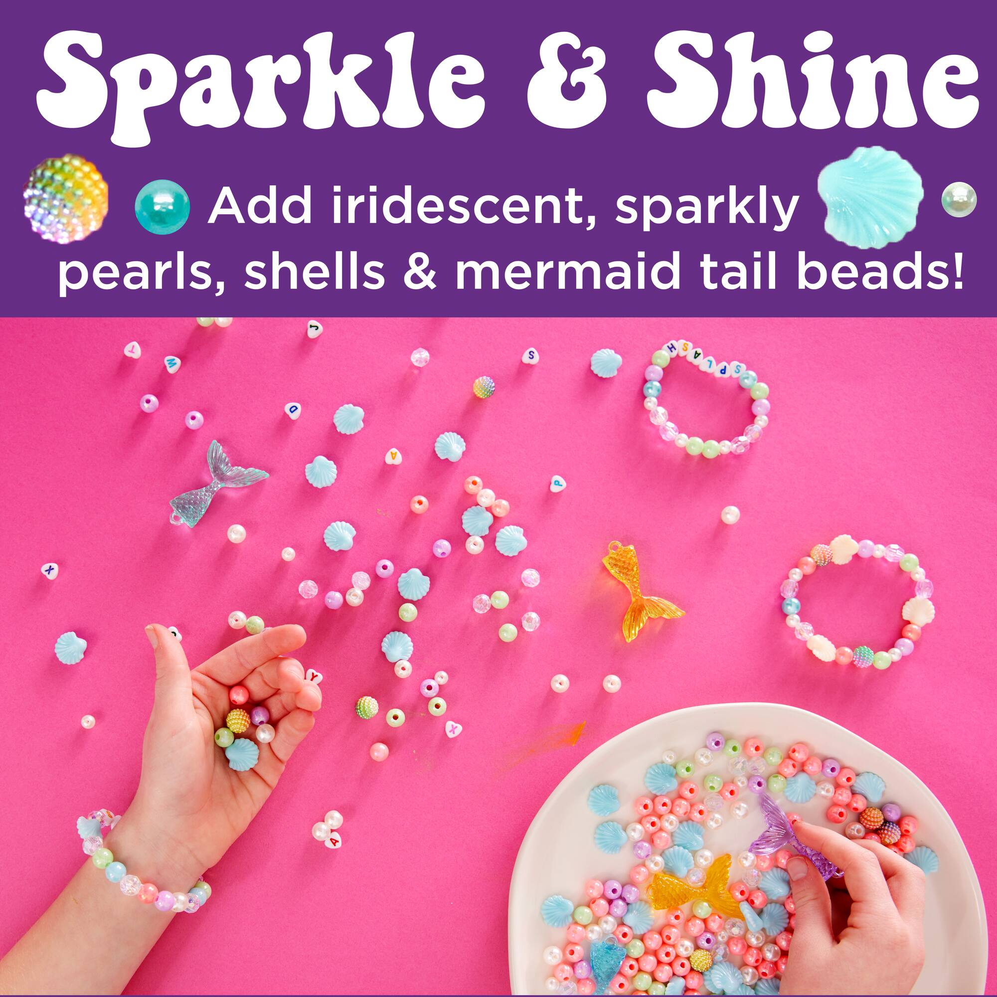 Creativity for Kids® Mermaid Bead Jewelry Jar